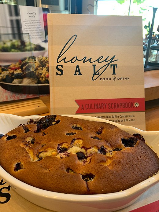 Elizabeth promises that this berry spoon bread is foolproof! Photo by Louiie Victa.
